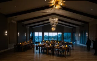 small wedding venue details