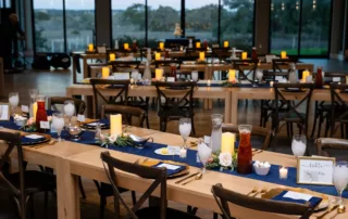 small wedding venue details