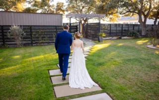 small wedding venue details
